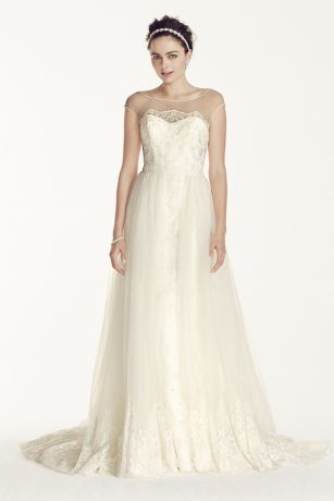 Cap Sleeve Tulle Dress